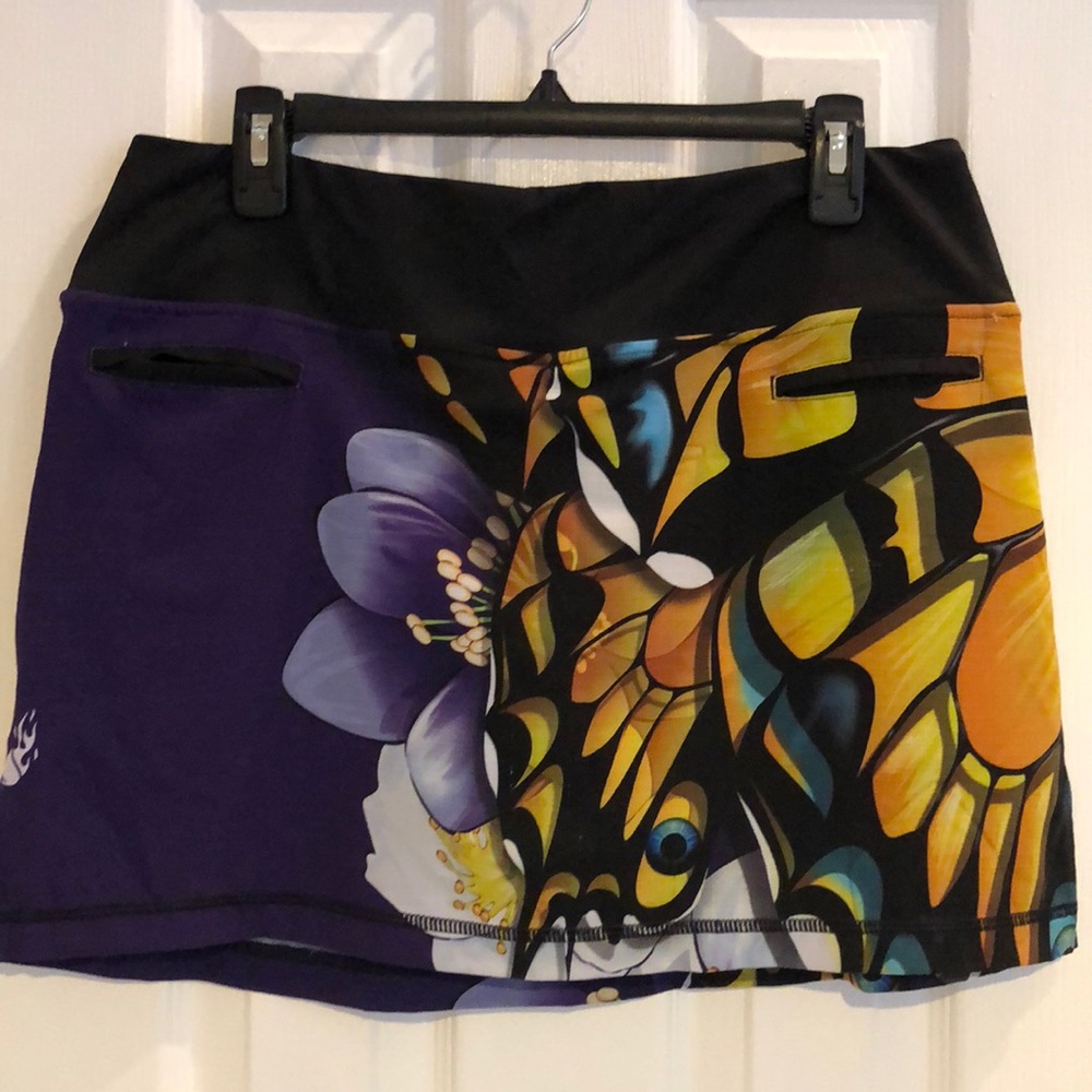 InknBurn Flutter Skirt